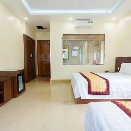Aroma Cat Ba Sea View Hotel Chan Chau Exterior photo
